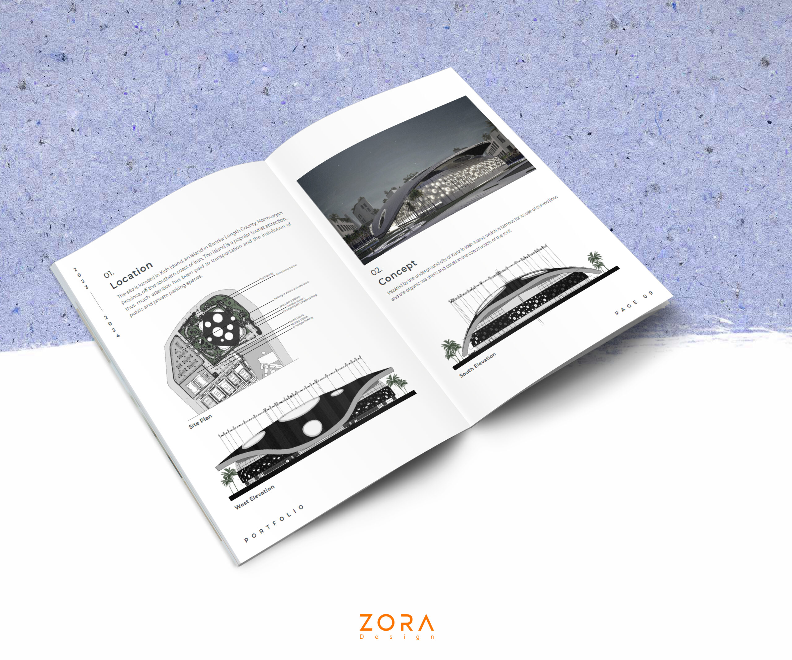 Academic Portfolio, Zora Design
