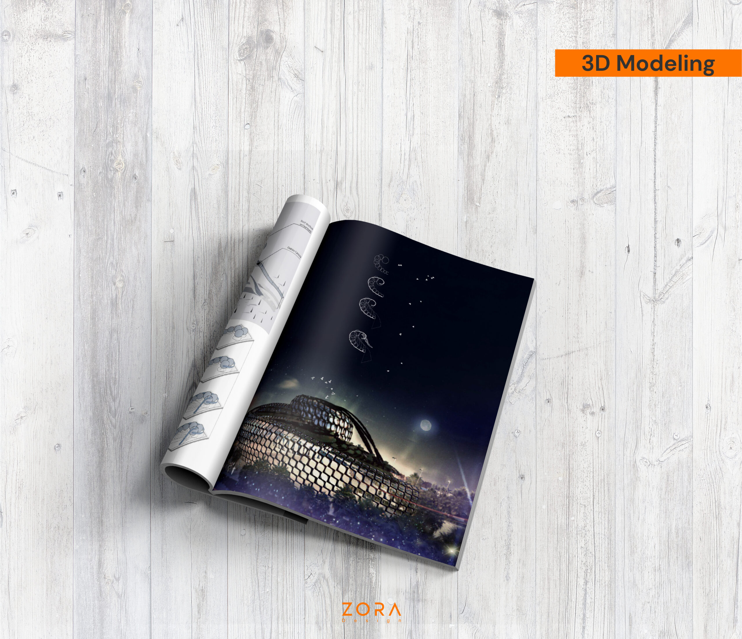 Architectural 3D Modeling, Zora Design