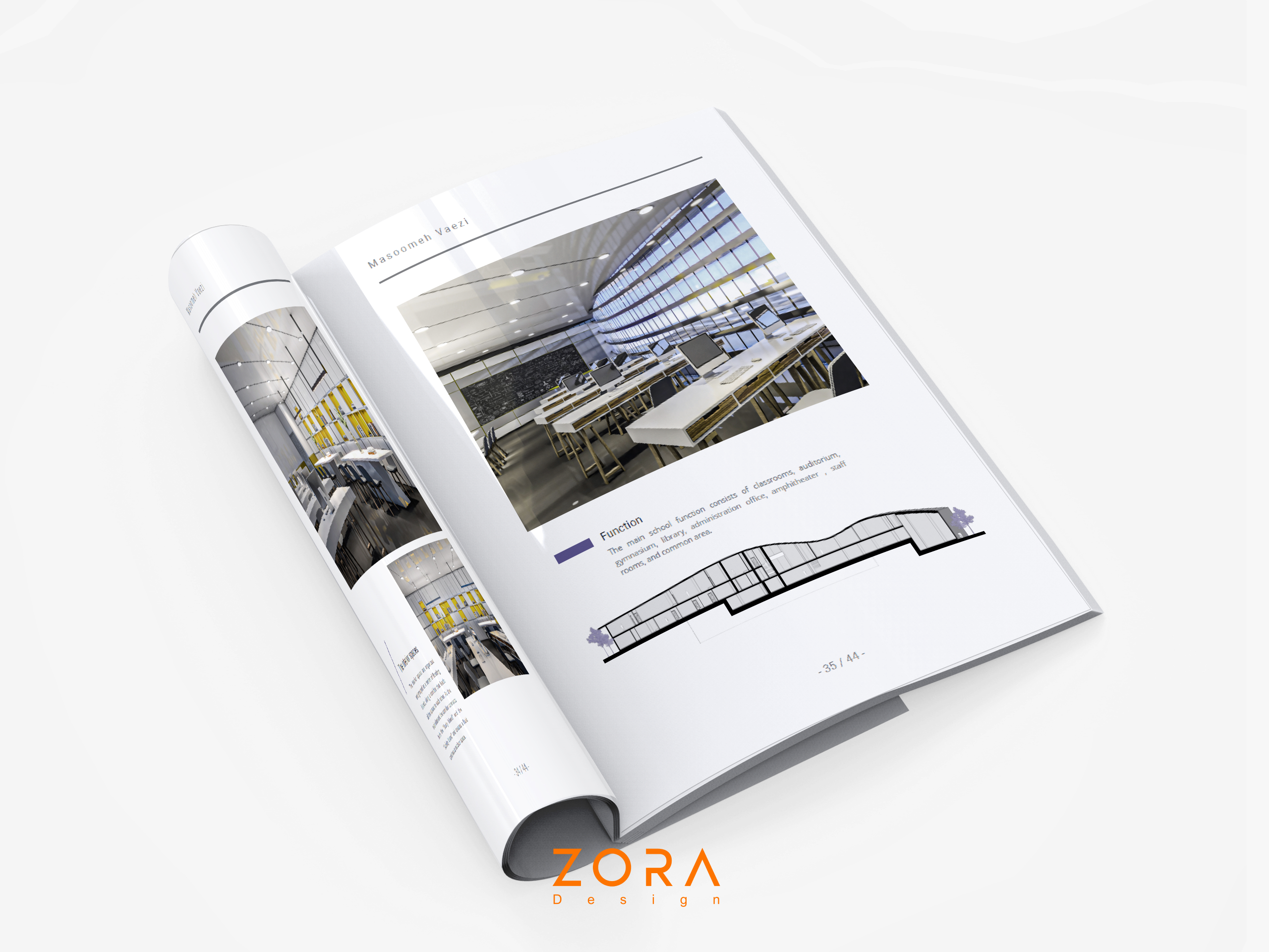 Professional Portfolio , Zora Design